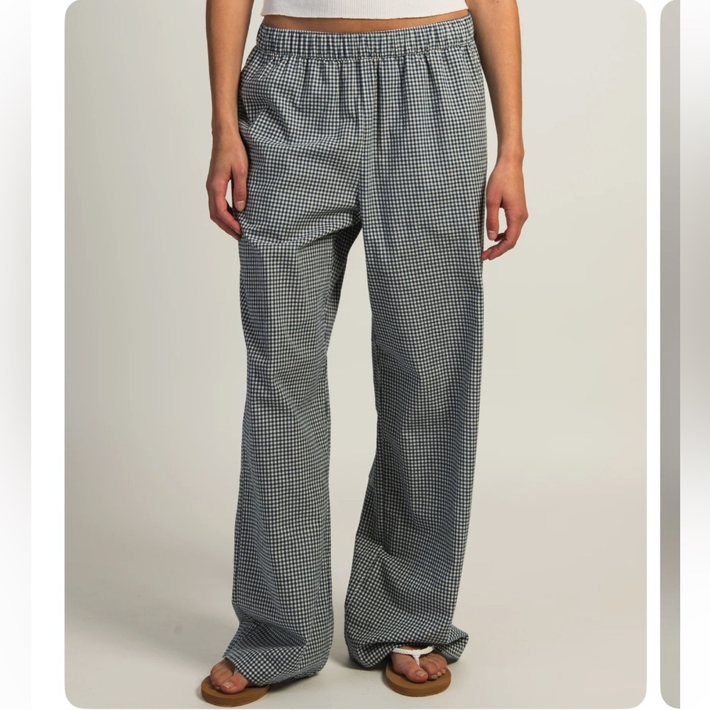 🩷harlow checkered taylor pant